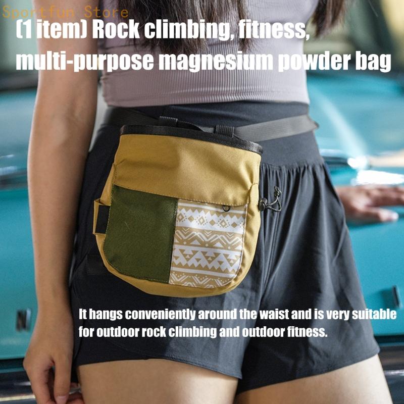 Chalk Bag - Oxford Cloth Bouldering Chalk Bucket with