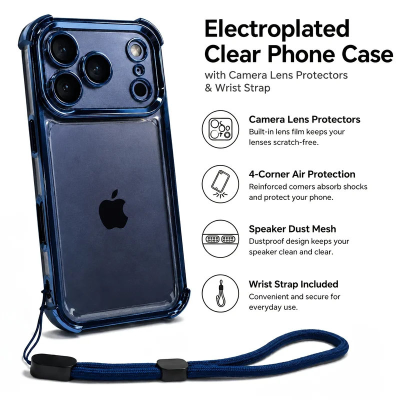 Luxury Transparent Shockproof  - Wrist Wraps review and price