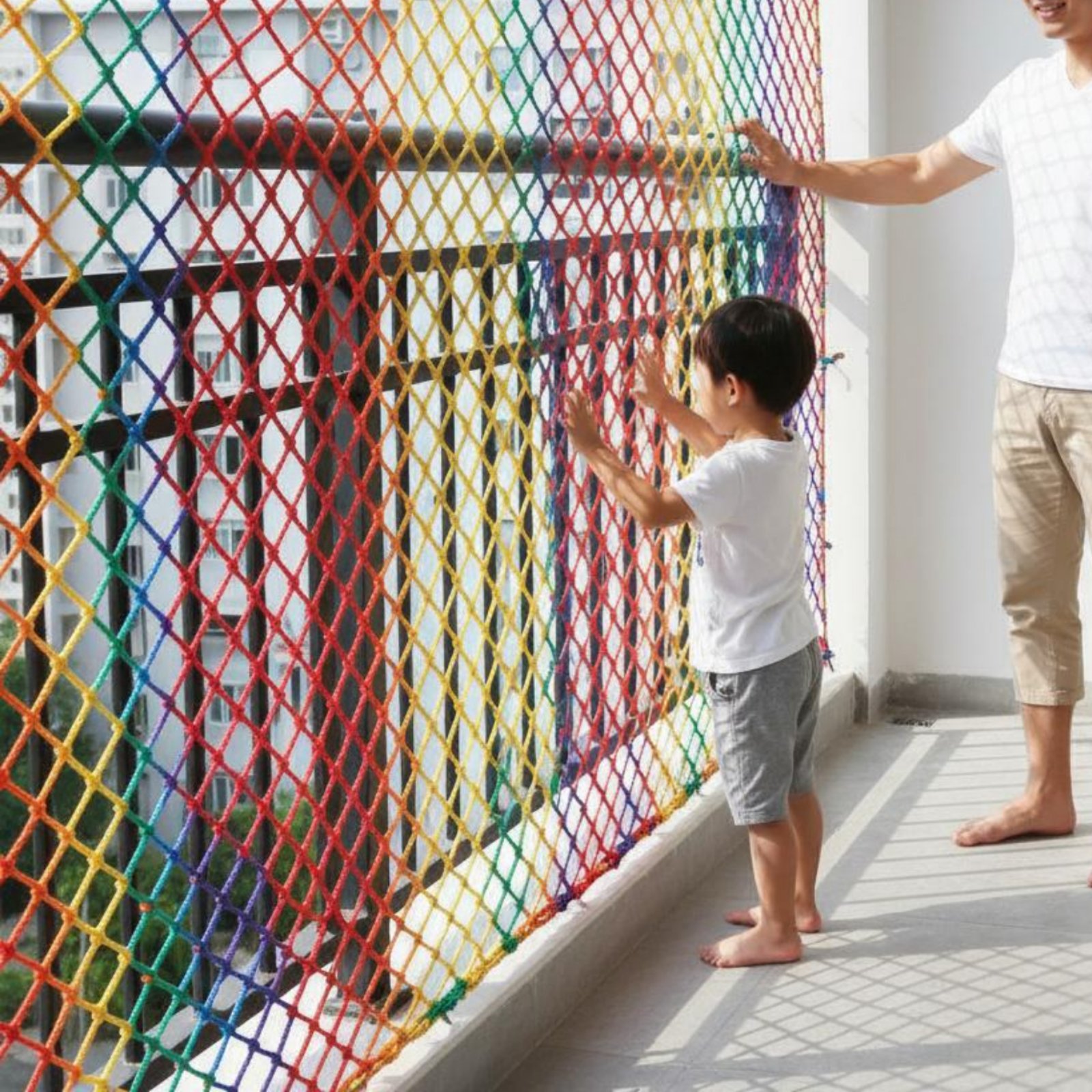 Child Anti-Fall Net Multi-Colo - Rope Climb review and price