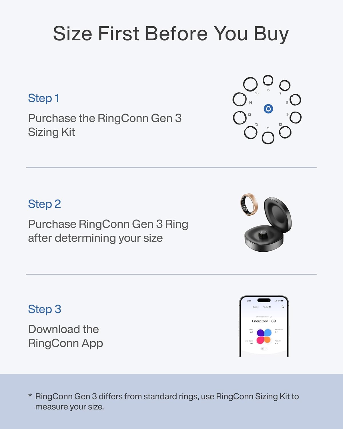 RingConn Gen 3 Smart Ring Vasc - Gymnastic Ring review and price