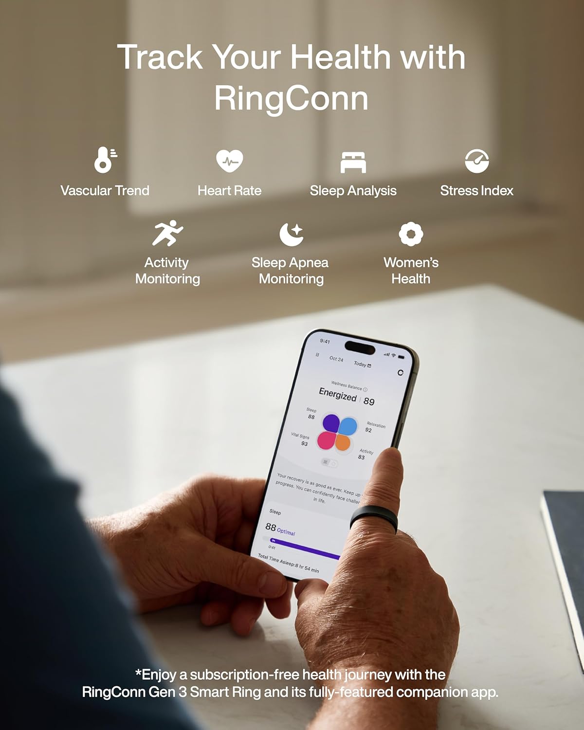 RingConn Gen 3 Smart Ring Vasc - Gymnastic Ring review and price