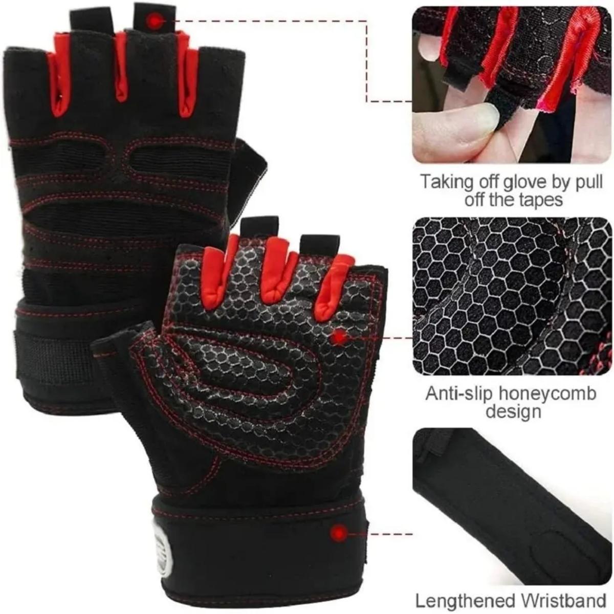 Fitness Weight Lifting Wristba - Weightlifting Gloves review and price