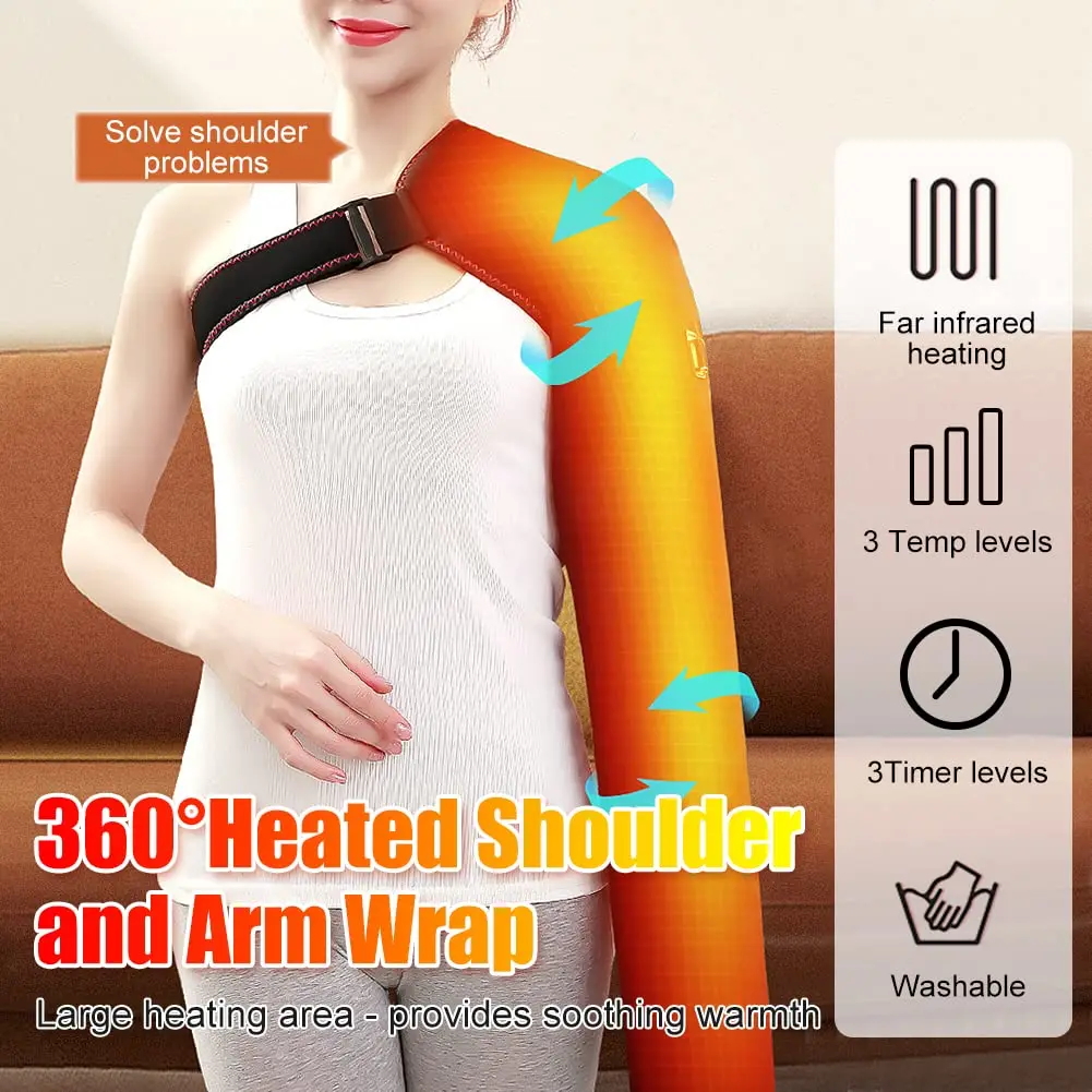 Long Arm Heating Massage Suppo - Wrist Wraps review and price