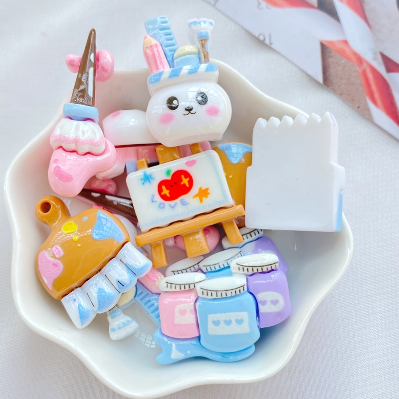 10Pcs New Cute Resin Cartoon C - Chalk Bag review and price