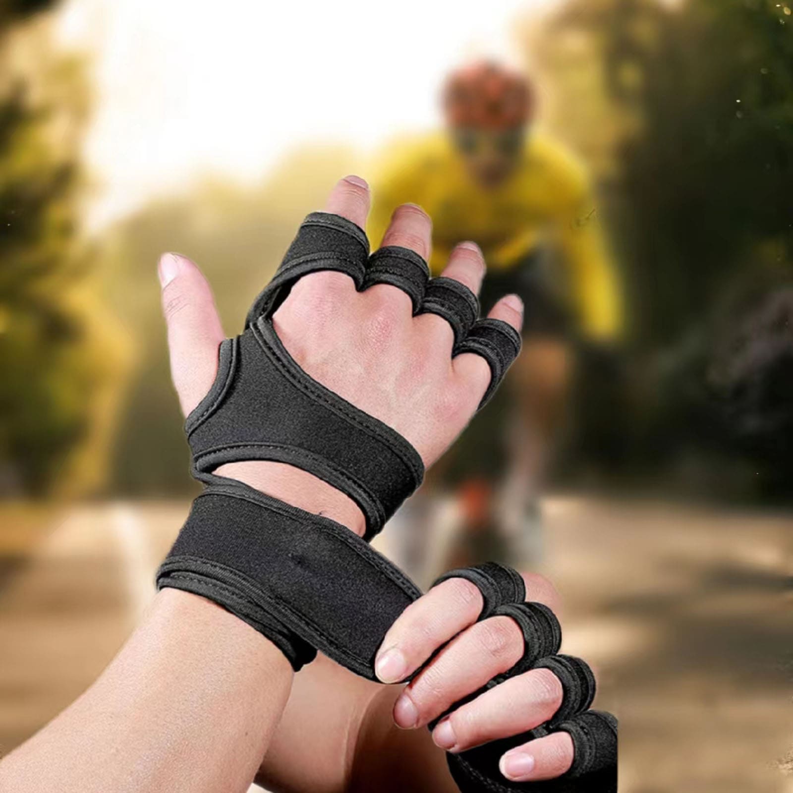 1 pair Sports cross training c - Weightlifting Gloves review and price