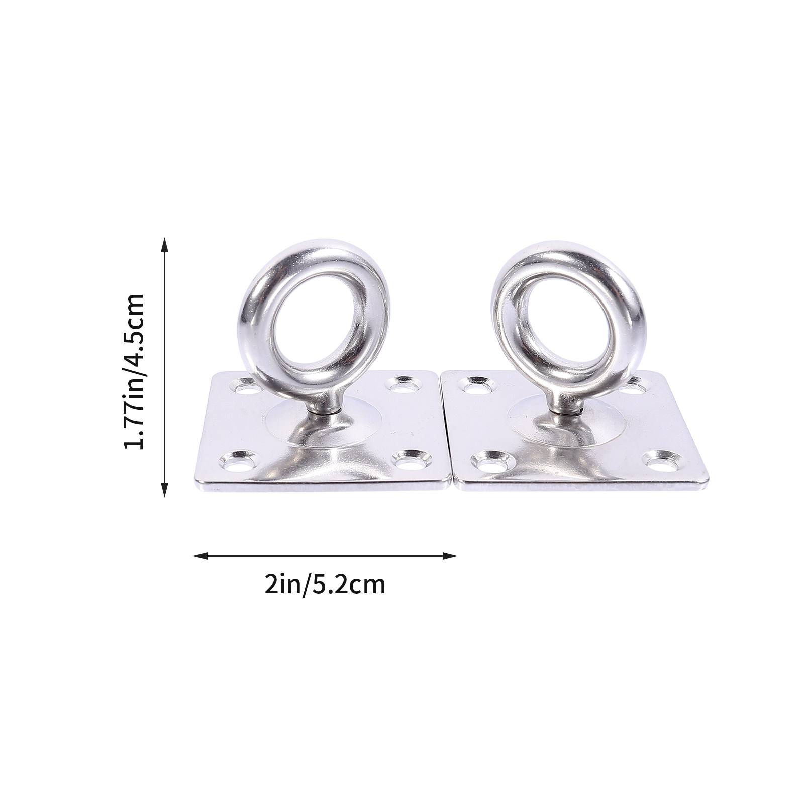 2Pcs Stainless Steel Suspensio - Gymnastic Ring review and price