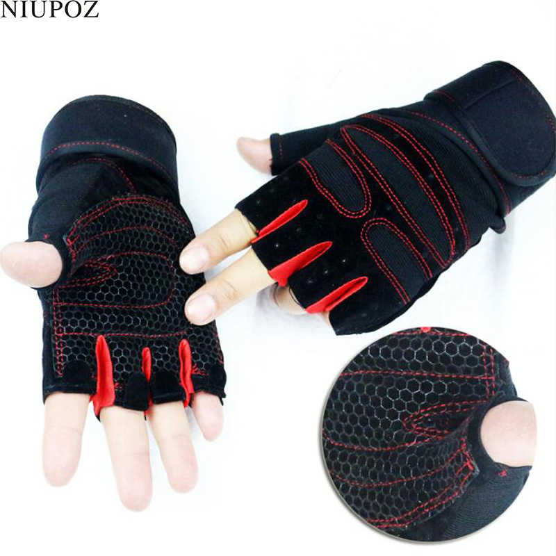 Half Finger Guantes Protective - Weightlifting Gloves review and price