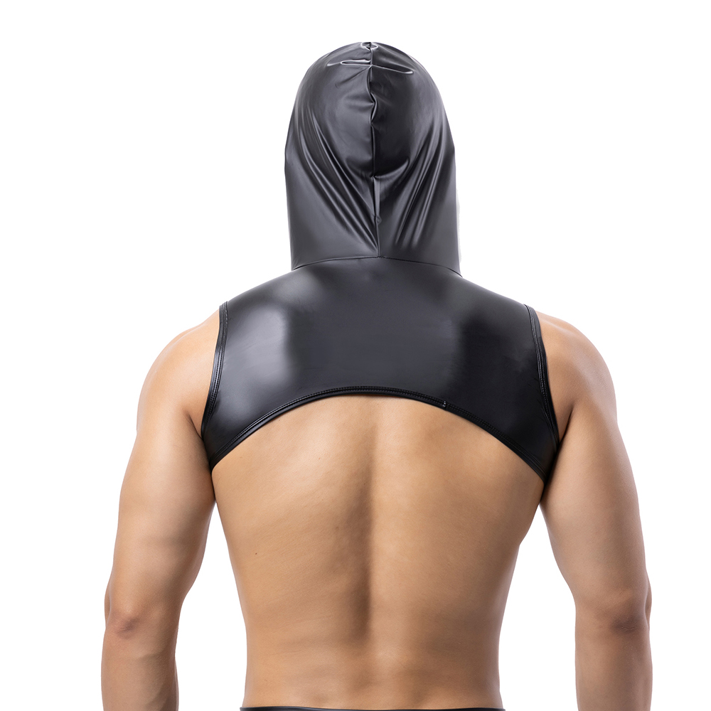 Men Faux Leather Hooded Fitnes - Gymnastic Ring review and price
