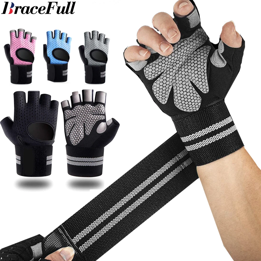 1Pair Half Finger Gym Fitness  - Weightlifting Gloves review and price