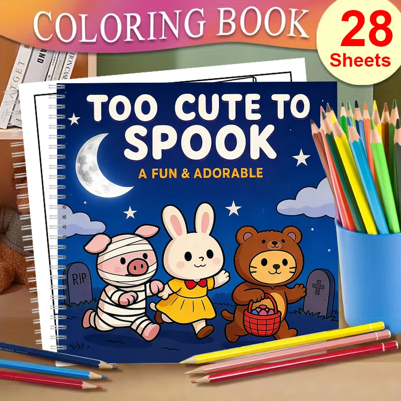 Too Cute to Spook Coloring Boo - Chalk Bag review and price