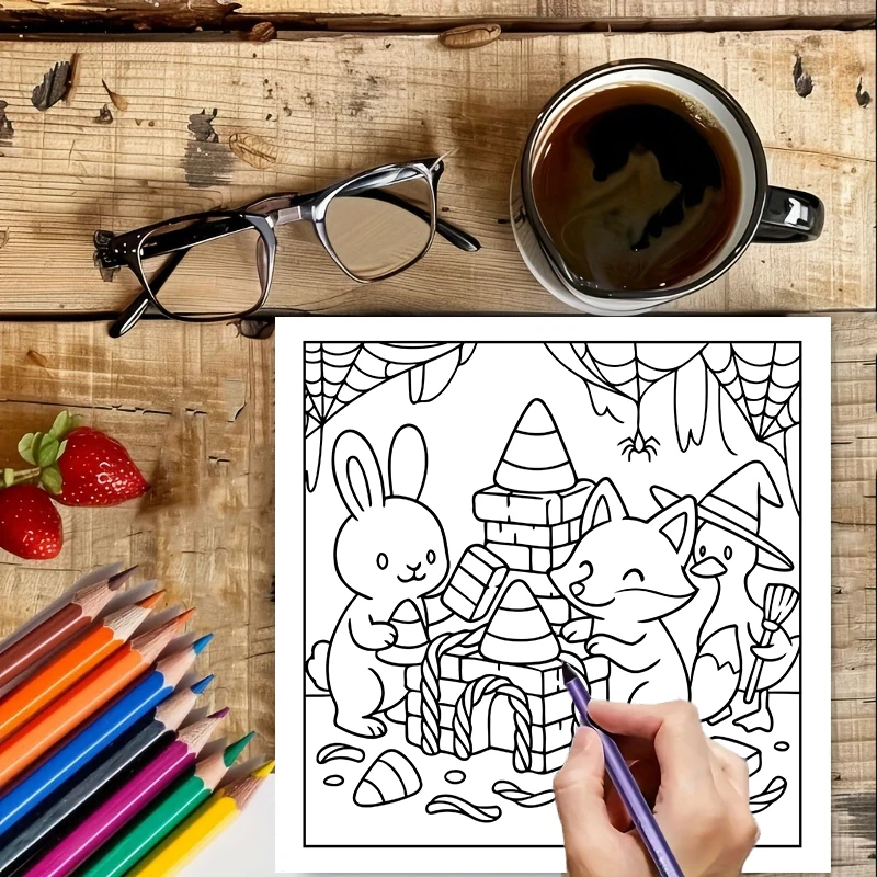 Too Cute to Spook Coloring Boo - Chalk Bag review and price